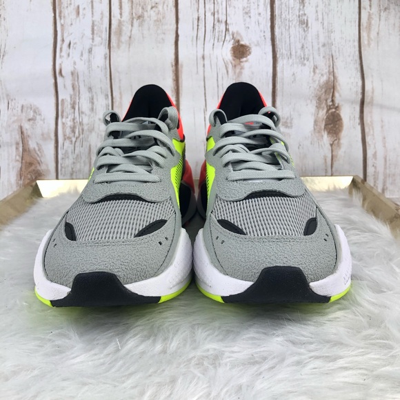 NEW Puma RS-X Hard Drive Neon Sneaker - Picture 5 of 13